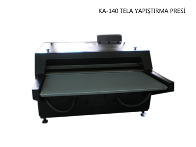 140 Cm Çift Baskılı Tela Yapıştırma Presi - 0