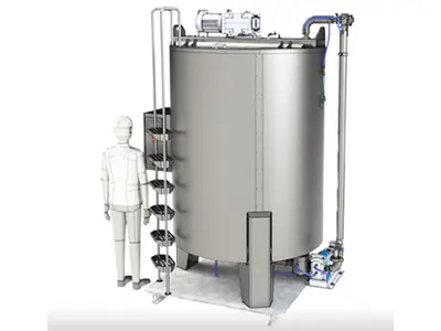 100 Litre Karıştırıcılı Depolama Kazanı