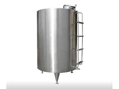 Paslanmaz 100 Bin Litre Depolama Kazanı