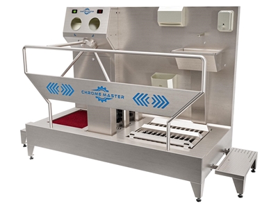 Horizontal Vertical Brushed Hygiene Barrier - 0