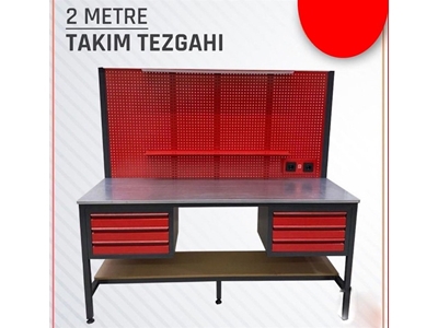 2 Metre 11 Çekmeceli Takım Çalışma Tezgahı