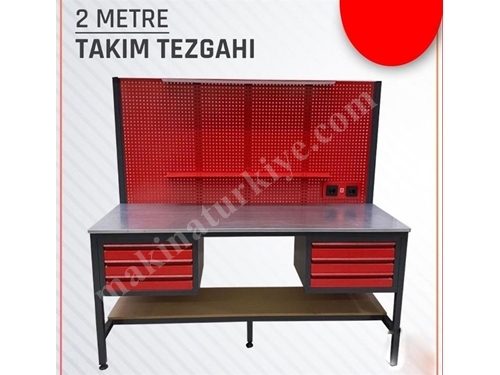 2 Metre 11 Çekmeceli Takım Çalışma Tezgahı