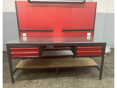 2 Metre 11 Gözlü Dolu Takım Tezgahı - 0