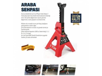 3 Ton Kriko Standı Araç Altı Ayaklı Sehpa