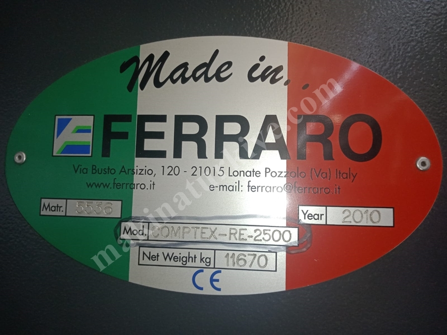 Açık En Sanfor Makinası & Open Width Sanfor Machine