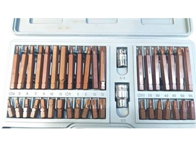 40 Parça Power Bits Pafta Kılavuz Seti - 1