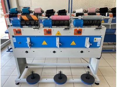 10 İnç Sarım Metrajlı İplik Aktarma Makinesi
