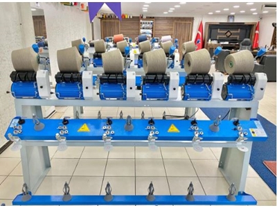 6 İnç Konik Sarım İplik Aktarma Makinesi
