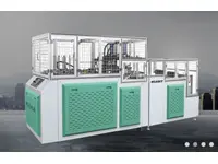 12-25 Adet / Dakika Büyük Tepsi Kağıt Bardak Makinası