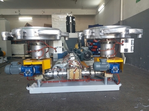 Ø60 HDPE Çift Kafa Plastik Film Extruder Makinası