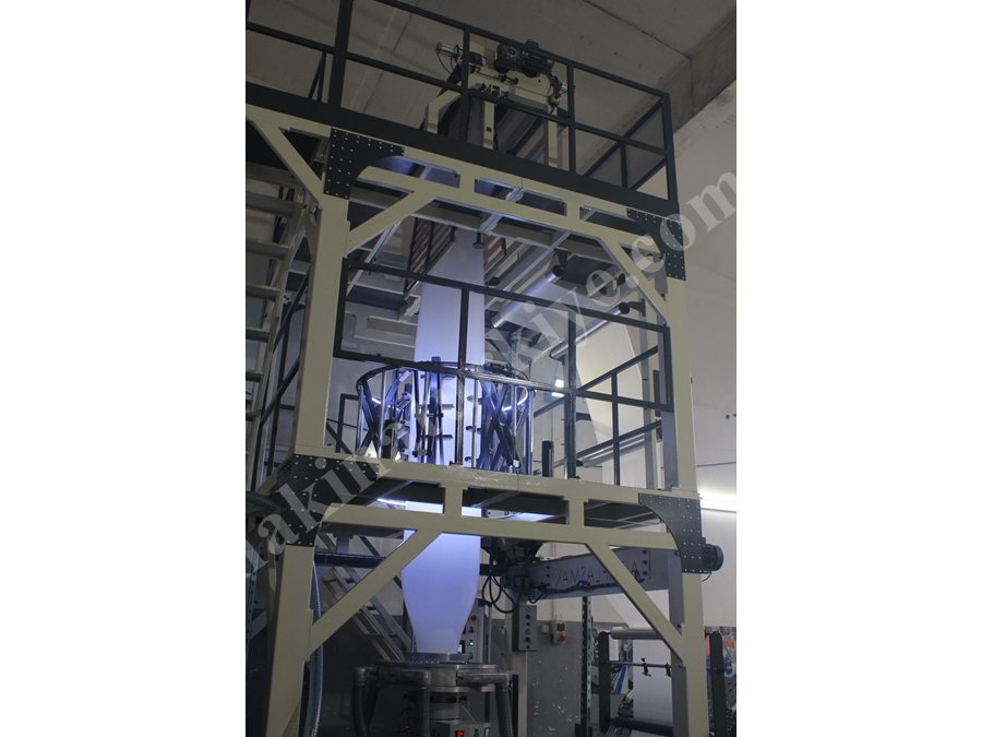 Ø70 HDPE Plastik Film Extruder Makinası