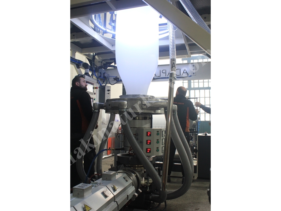 Ø70 HDPE Plastik Film Extruder Makinası