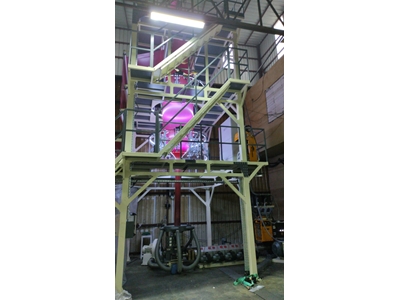 Ø90 LDPE Plastik Film Extruder Makinası - 4