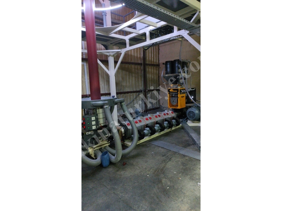 Ø90 LDPE Plastik Film Extruder Makinası