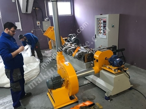150 Kg / Hour Plastic Granule Extruder Machine