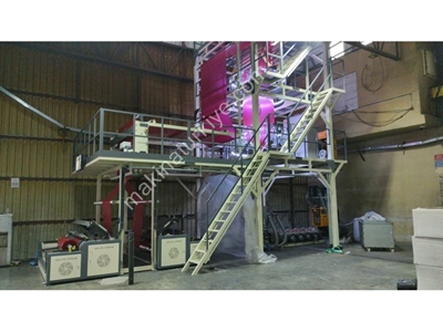 Ø90 LDPE Plastic Film Extruder Machine