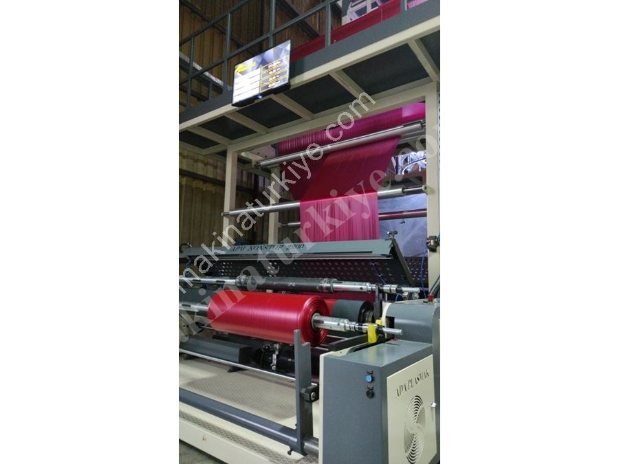 Ø90 LDPE Plastic Film Extruder Machine
