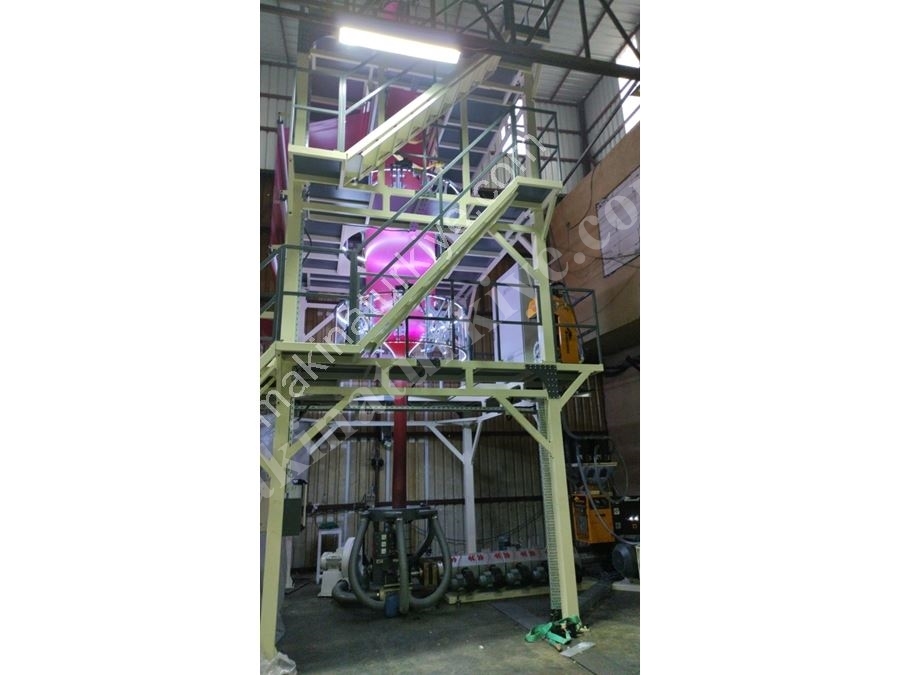 Ø90 LDPE Plastic Film Extruder Machine