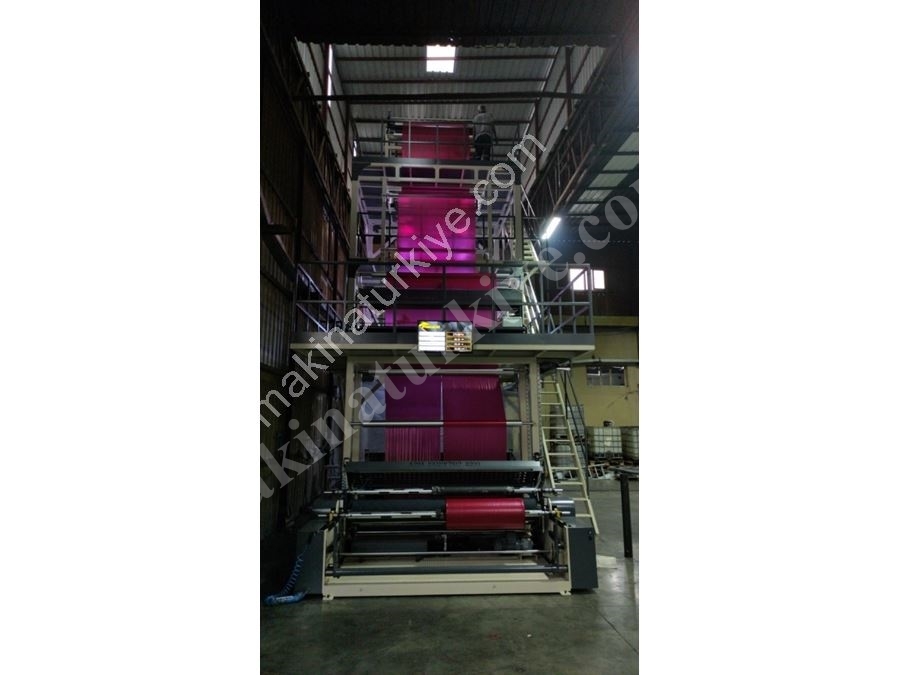 Ø90 LDPE Plastic Film Extruder Machine