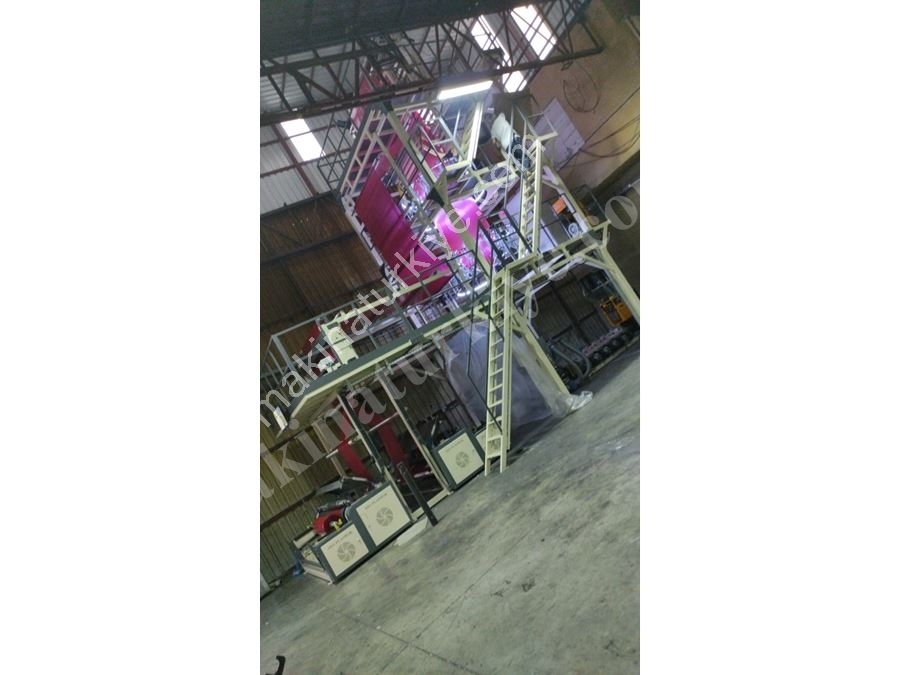 Ø90 LDPE Plastic Film Extruder Machine