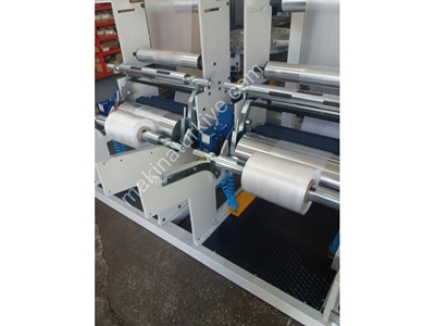 Ø60 HDPE Double Head Plastic Film Extruder Machine - 6