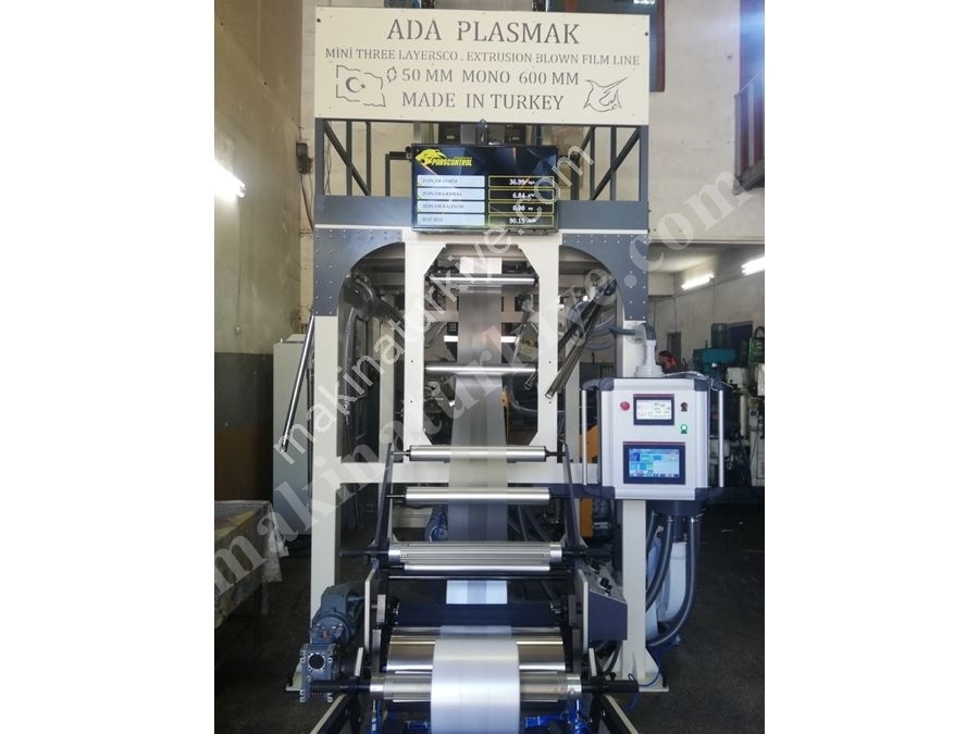 Ø50 HDPE Plastic Film Extruder Machine