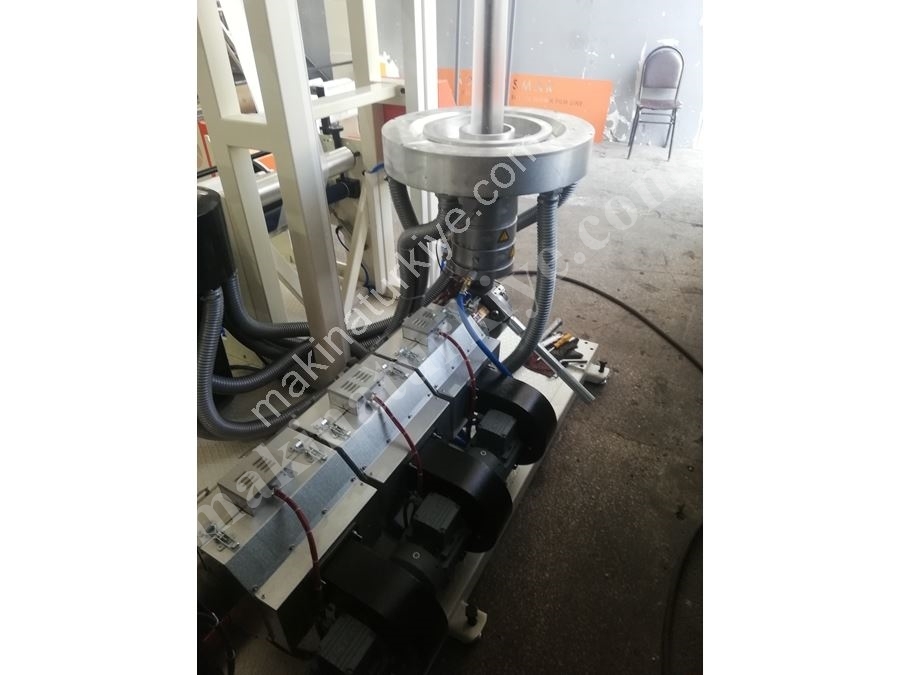 Ø50 HDPE Plastic Film Extruder Machine