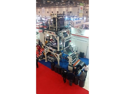 60x70 ABA Coex Plastic Film Extruder Machine - 1