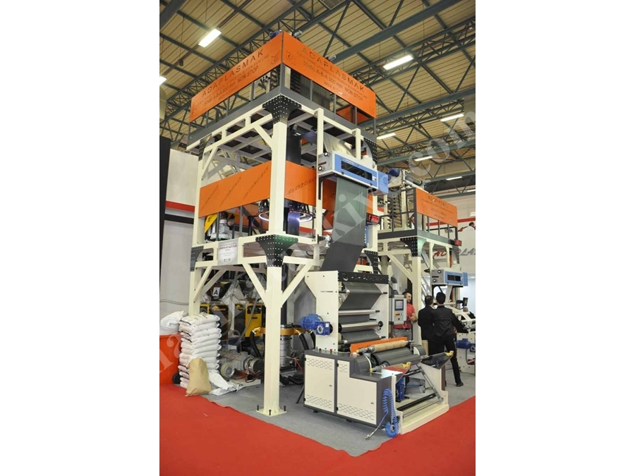 50x60 ABA Plastic Film Extruder Machine