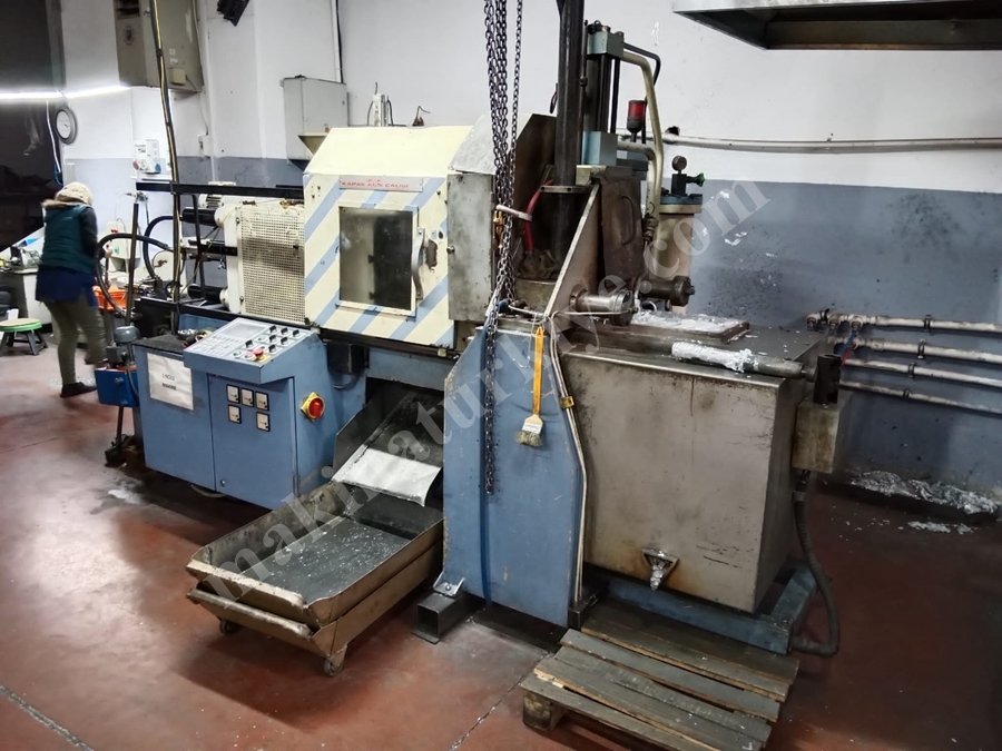 25 Ton Sıcak Kamar (3 El Pres) Metal Enjeksiyon Makinası 3 El Pres