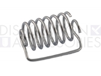 Spiral Capsule Sinker, 21.3x9.4mm, SS, 8.5 Coils - 0