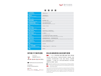 Desenli Poşet Yapıştırma Makinesi - 1