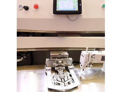 Fully Automatic CNC Patch Pocket Hemming Machine - 1