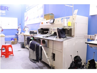Fully Automatic CNC Patch Pocket Hemming Machine - 3