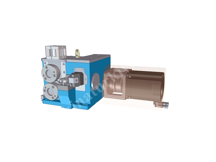 200-400 mm Galvanizli Tel Doğrultma ve Kesme Makinası