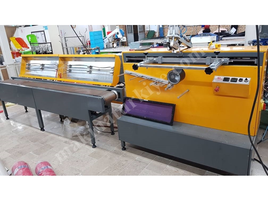 Serigrafi Şerit Kurdele Baskı Makinası
