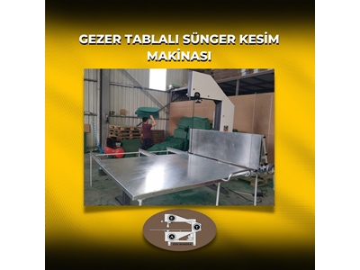Gezer Tablalı Sünger Kesim Makinası