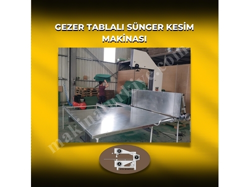 Gezer Tablalı Sünger Kesim Makinası