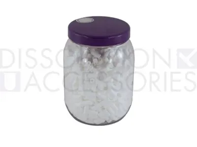 45 Micron Porous 1/8" Filters (Jar of 1000) - Labindia Compatible