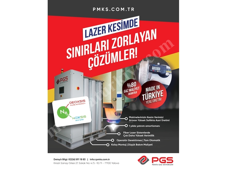 PGS-N5-80.15 Azot Jeneratörü