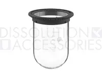 1000ml Clear Glass Vessel for Teledyne Hanson Vision