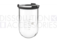 1000ml Clear Glass Vessel for Sotax Xtend - 0