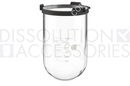 1000ml Clear Glass Vessel for Sotax Xtend