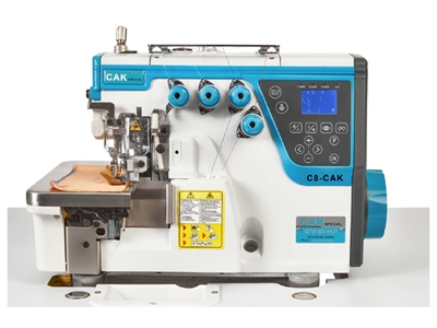 Fully Automatic Step Motor 4 Thread Overlock Machine - 0