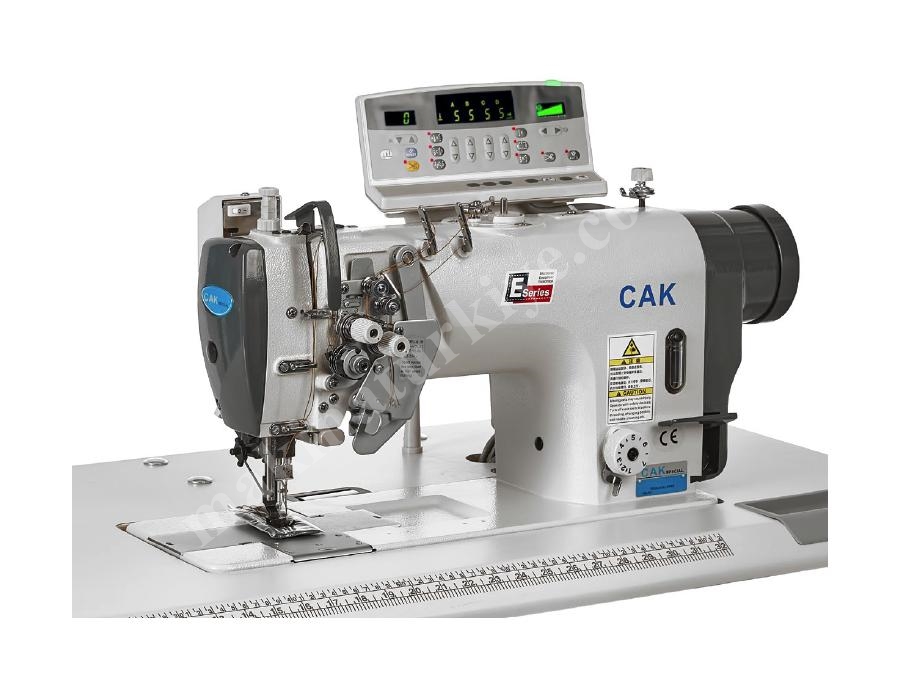 Fully Automatic Large Hook Thread Trimming Double Needle Sewing Machine