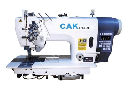 Full Otomatik İplik Kesicili İptalli Çift İğne Dikiş Makinası