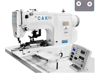 CAK-438D Full Otomatik Çapraz Düz Düğme Dikiş Makinası