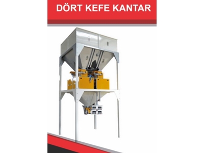 Dört Kefe Çuval Dolum Makinesi - 0