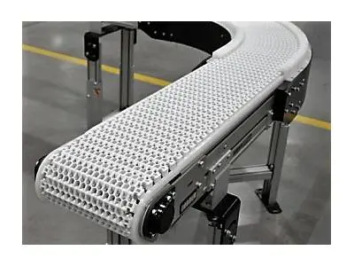 Metal Glass Food Modular Belt Conveyor System
