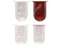 2000 mL Distek Amber Glass Medicine Dissolution Vessel - 0